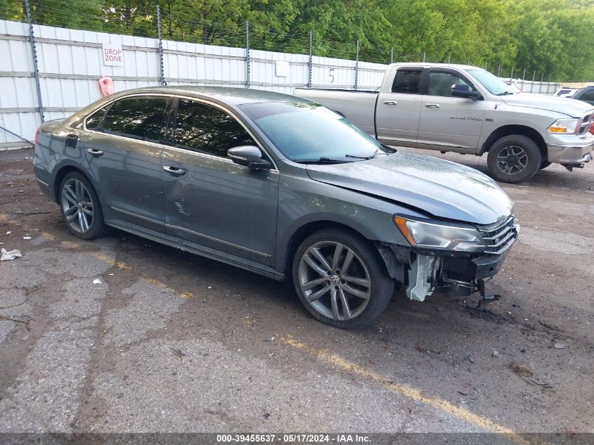 2016 VOLKSWAGEN PASSAT 1.8T R-LINE