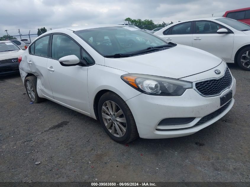 2015 KIA FORTE LX