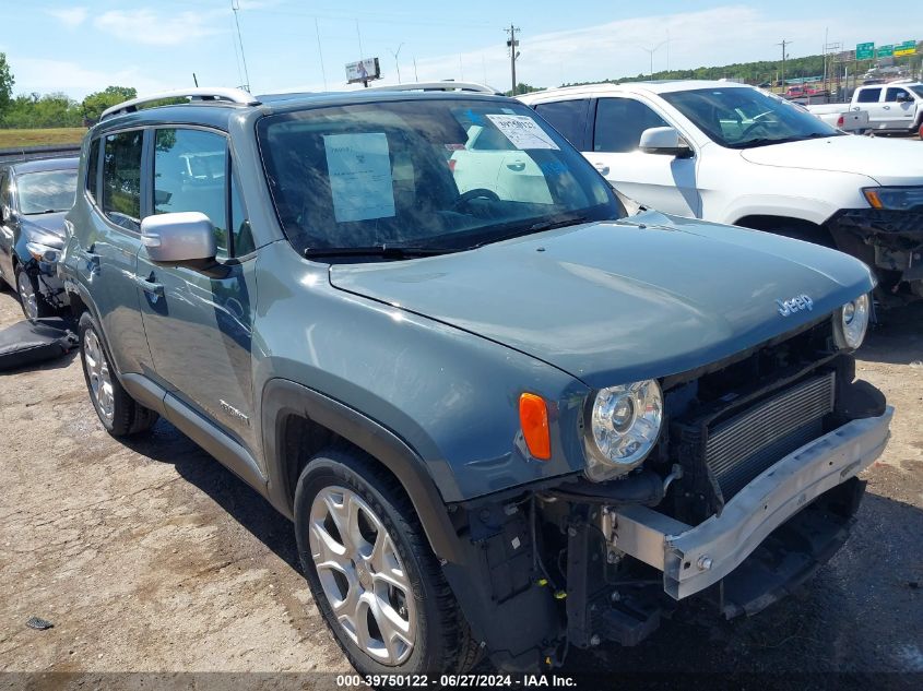 2018 JEEP RENEGADE LIMITED FWD