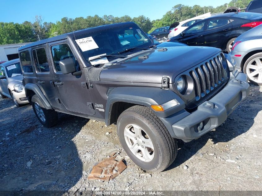 2020 JEEP WRANGLER UNLIMITED SPORT S 4X4