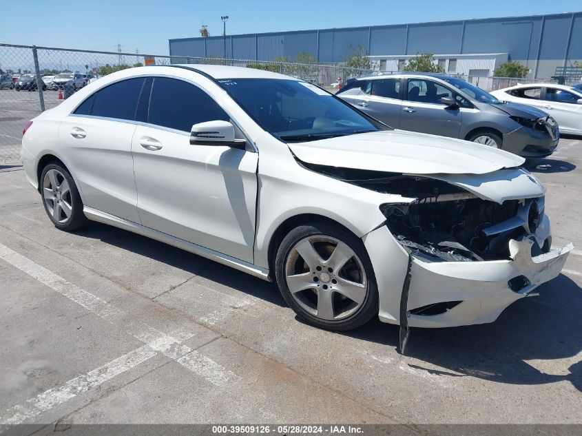 2016 MERCEDES-BENZ CLA 250