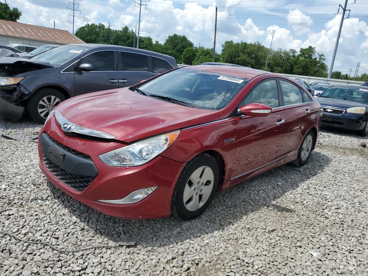 2012 HYUNDAI SONATA HYBRID