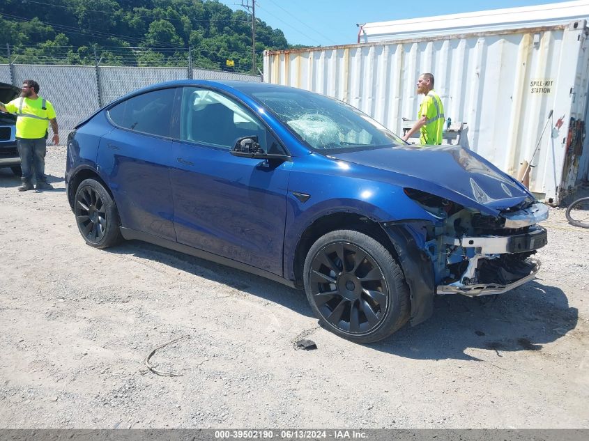 2021 TESLA MODEL Y LONG RANGE DUAL MOTOR ALL-WHEEL DRIVE