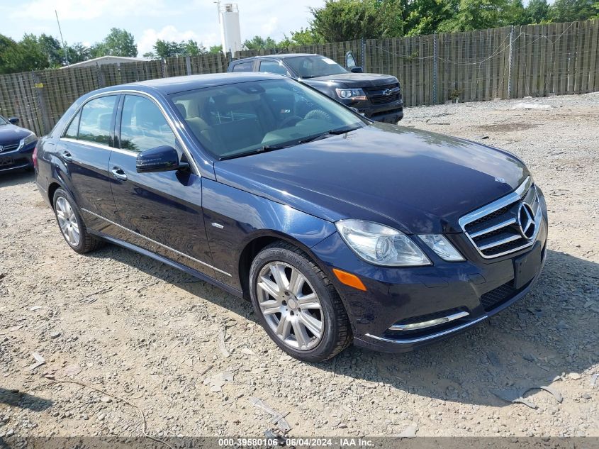 2012 MERCEDES-BENZ E 350 4MATIC