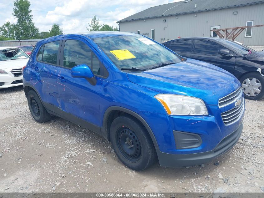 2015 CHEVROLET TRAX 1LS