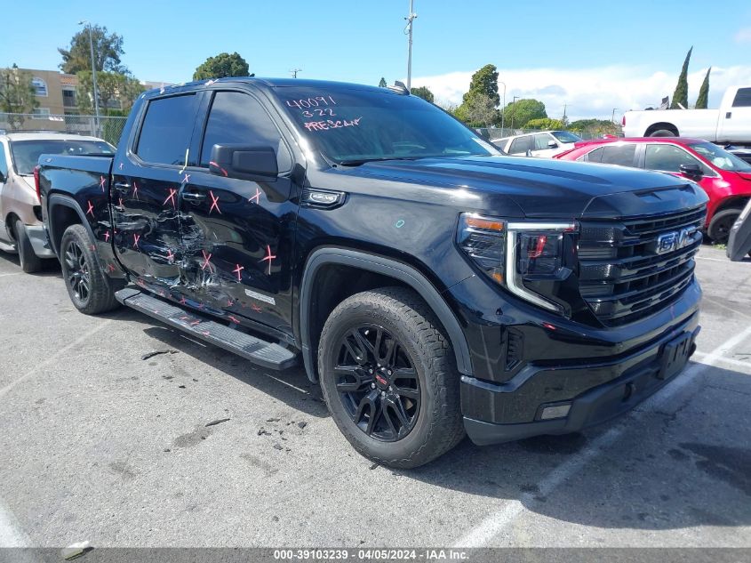 2022 GMC SIERRA 1500 4WD  SHORT BOX ELEVATION WITH 3SB