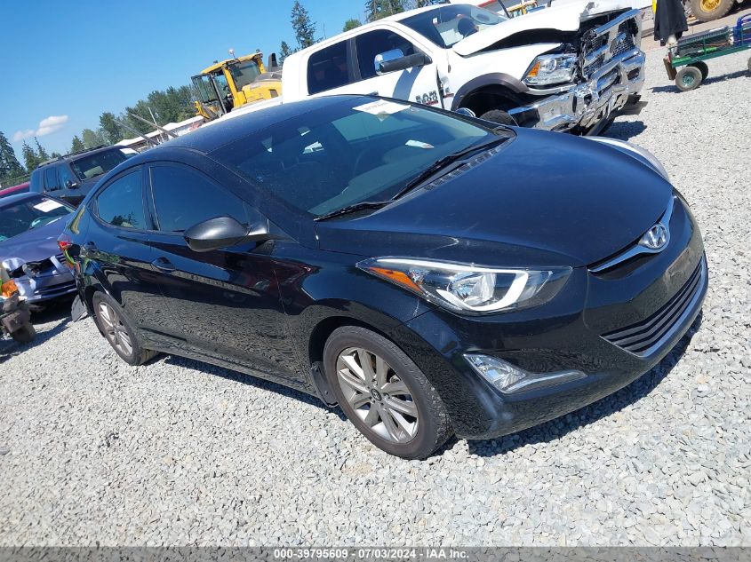 2016 HYUNDAI ELANTRA SE