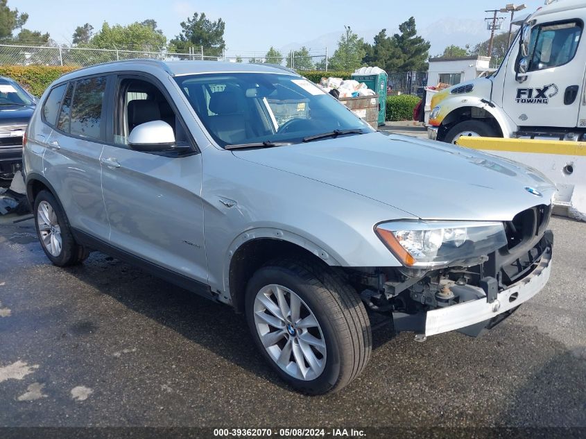 2015 BMW X3 XDRIVE28I