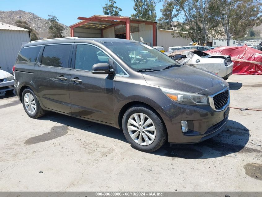 2015 KIA SEDONA EX