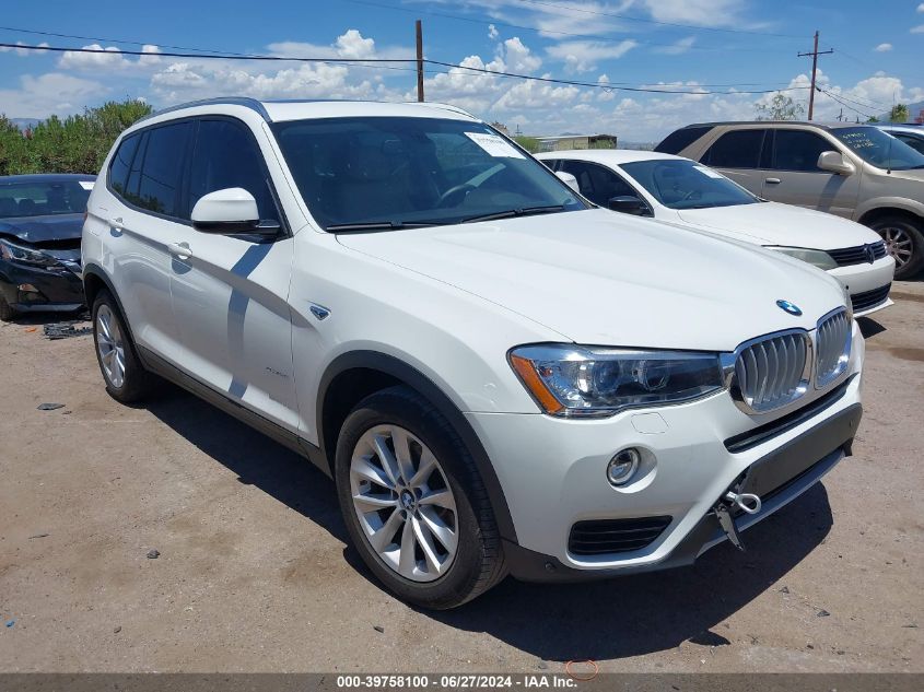 2017 BMW X3 SDRIVE28I