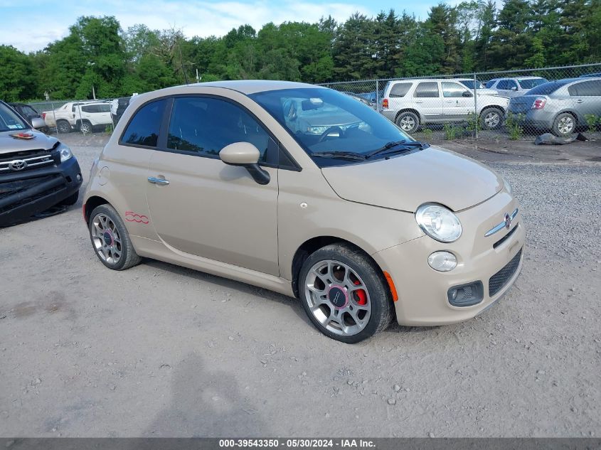 2012 FIAT 500 SPORT