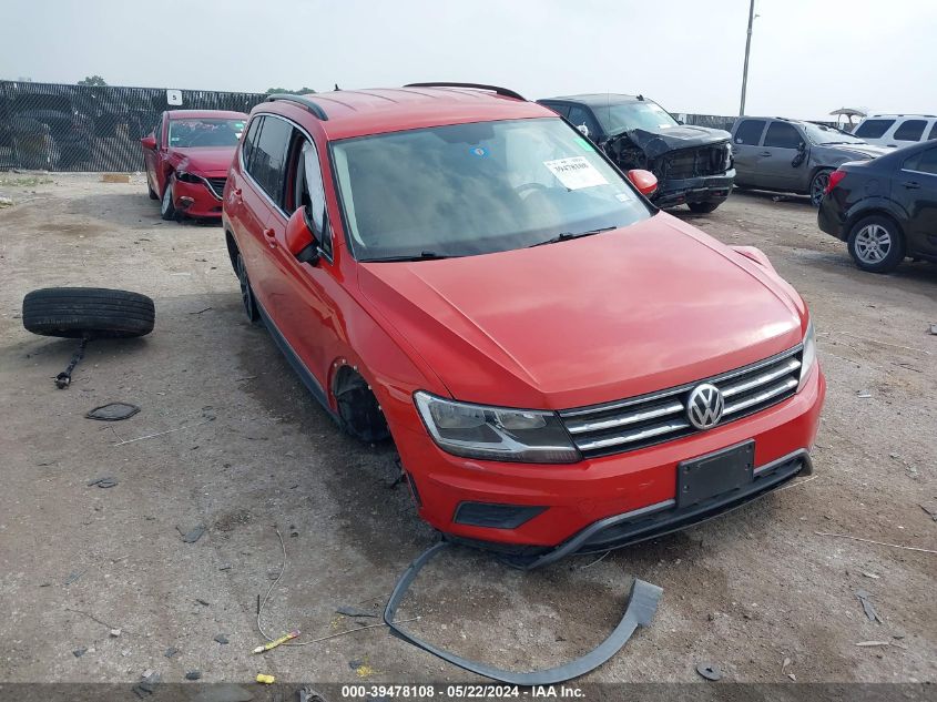 2018 VOLKSWAGEN TIGUAN 2.0T SE/2.0T SEL