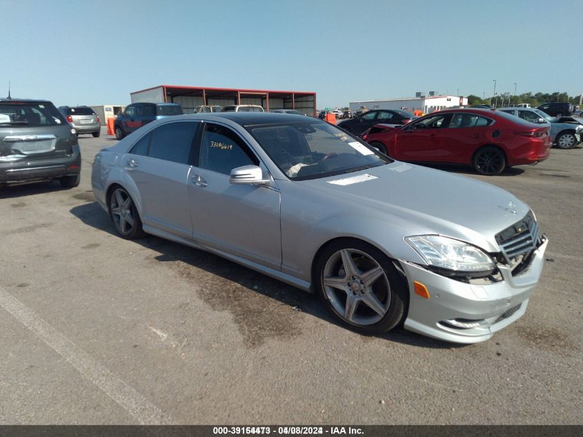 2010 MERCEDES-BENZ S 550 4MATIC