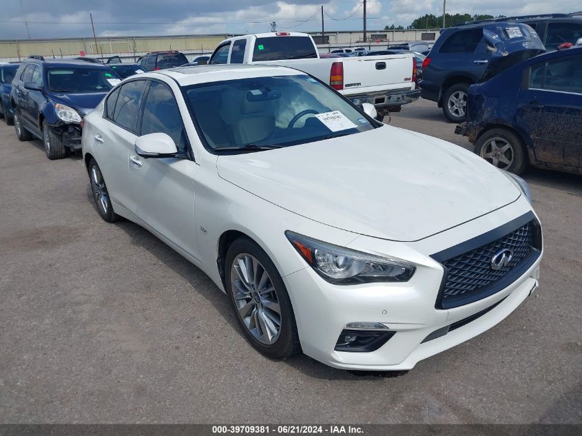 2018 INFINITI Q50 LUXE/SPORT