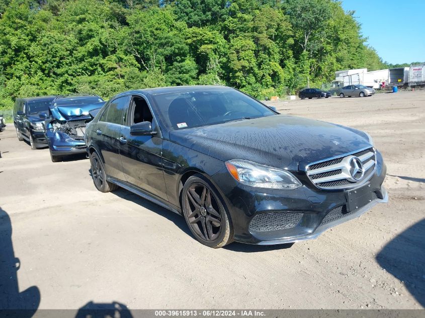 2016 MERCEDES-BENZ E 350 4MATIC