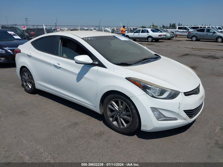 2014 HYUNDAI ELANTRA SE