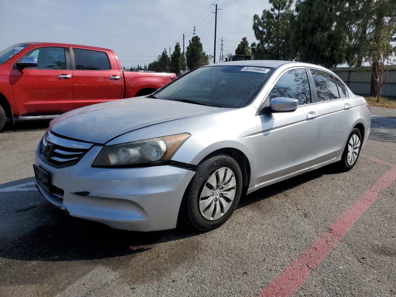 2012 HONDA ACCORD LX