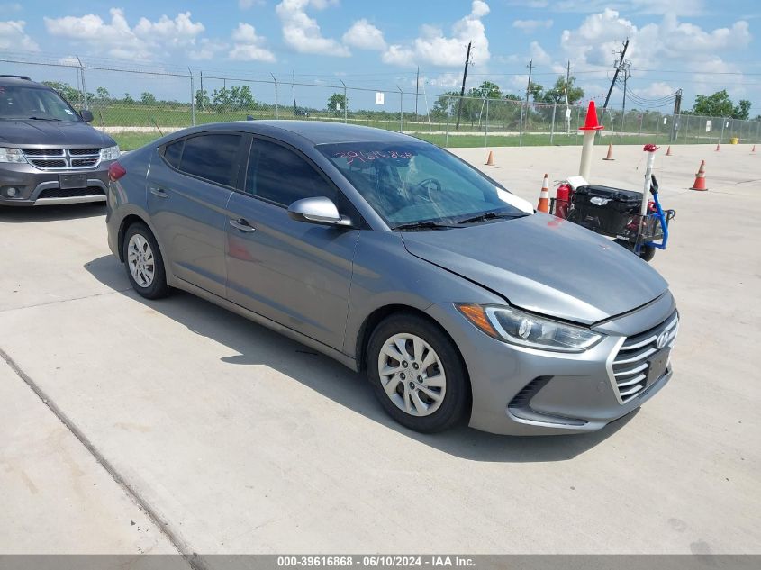 2017 HYUNDAI ELANTRA SE