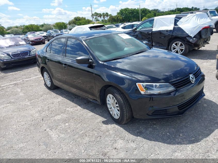 2014 VOLKSWAGEN JETTA 2.0L S