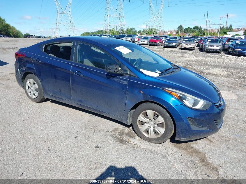 2016 HYUNDAI ELANTRA SE