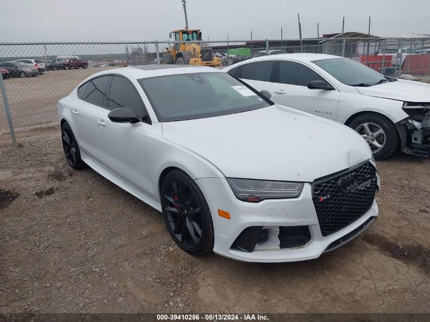 2017 AUDI RS 7 4.0T PERFORMANCE PRESTIGE