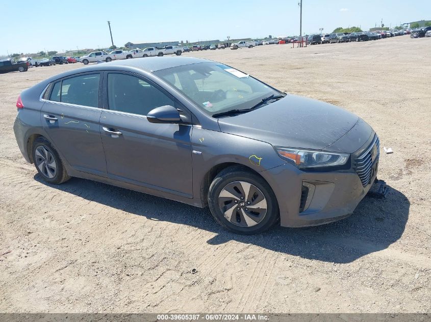 2017 HYUNDAI IONIQ HYBRID SEL