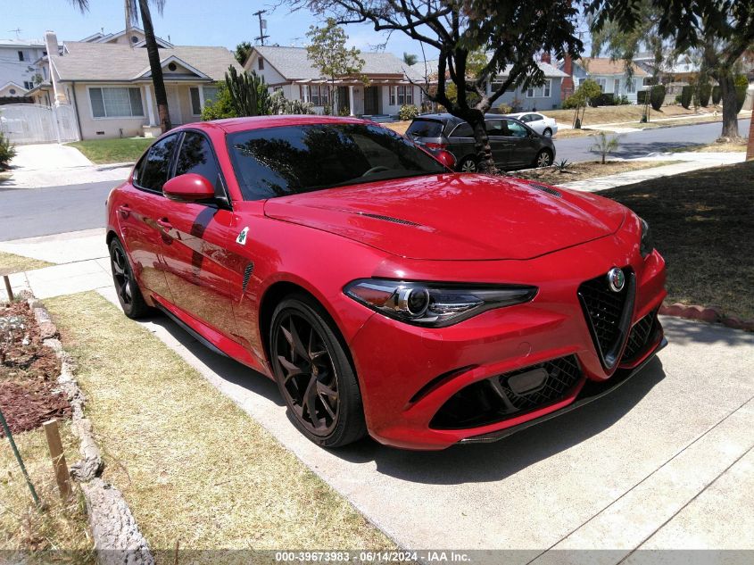 2018 ALFA ROMEO GIULIA QUADRIFOGLIO RWD