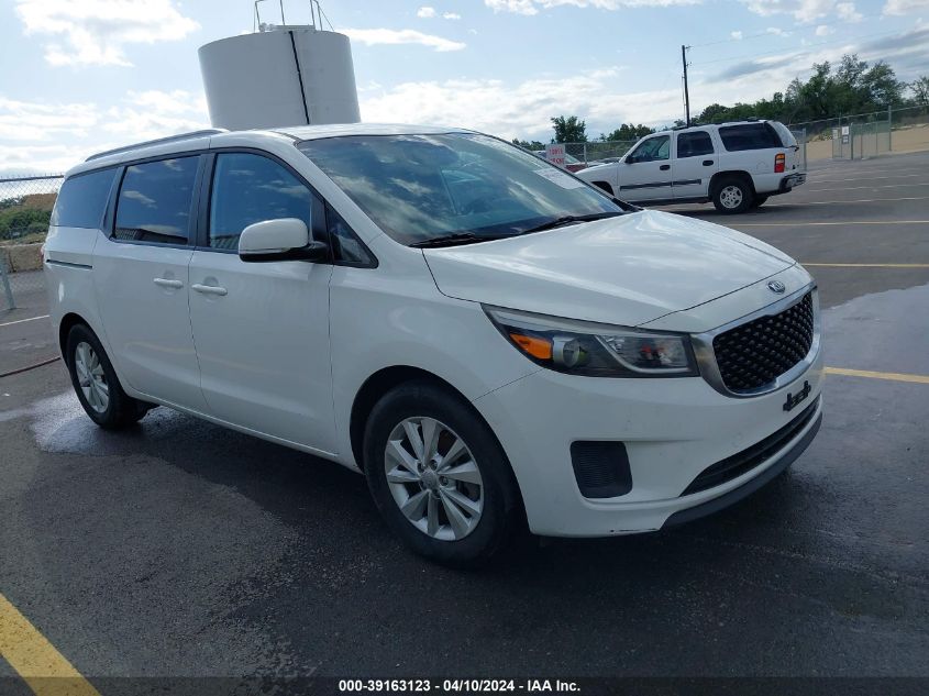 2016 KIA SEDONA LX