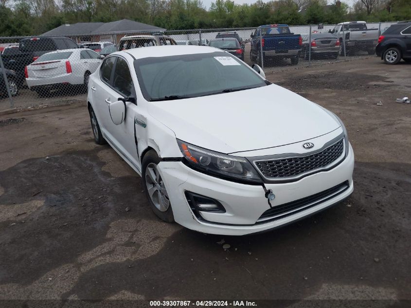 2015 KIA OPTIMA HYBRID