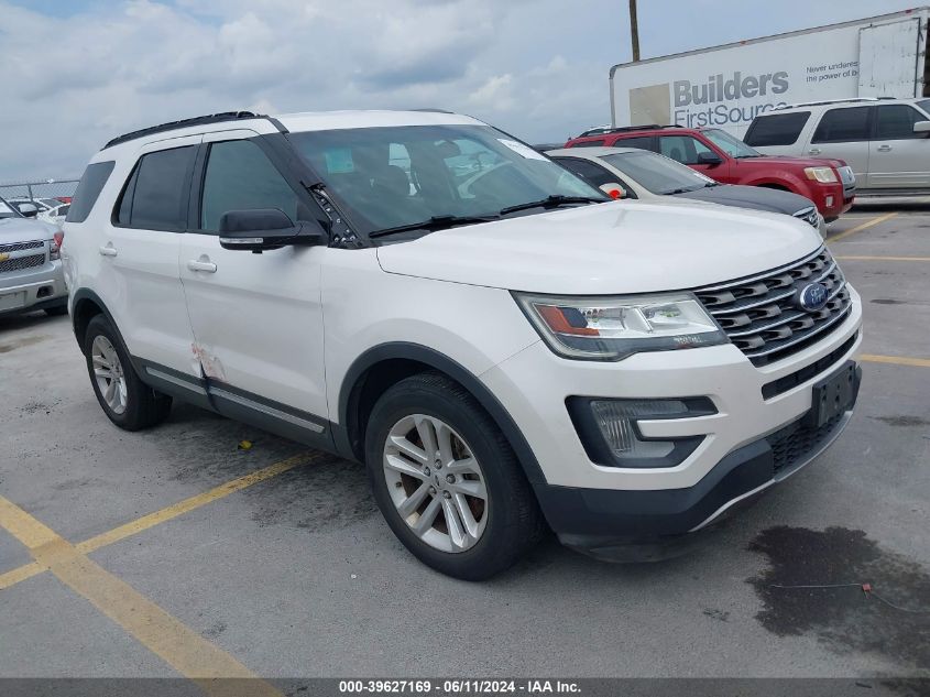 2017 FORD EXPLORER XLT