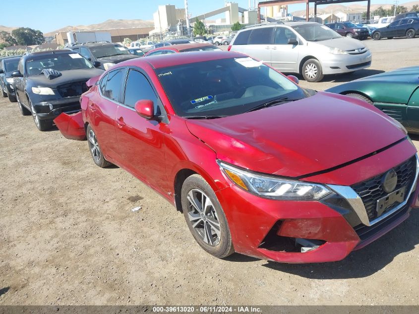 2022 NISSAN SENTRA SV XTRONIC CVT