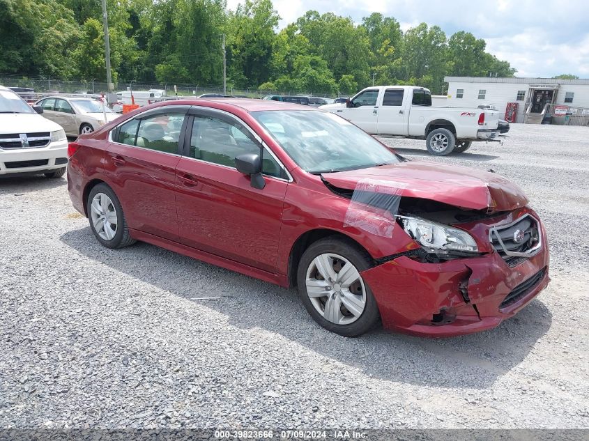 2017 SUBARU LEGACY 2.5I