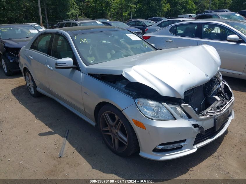 2012 MERCEDES-BENZ E 350 4MATIC