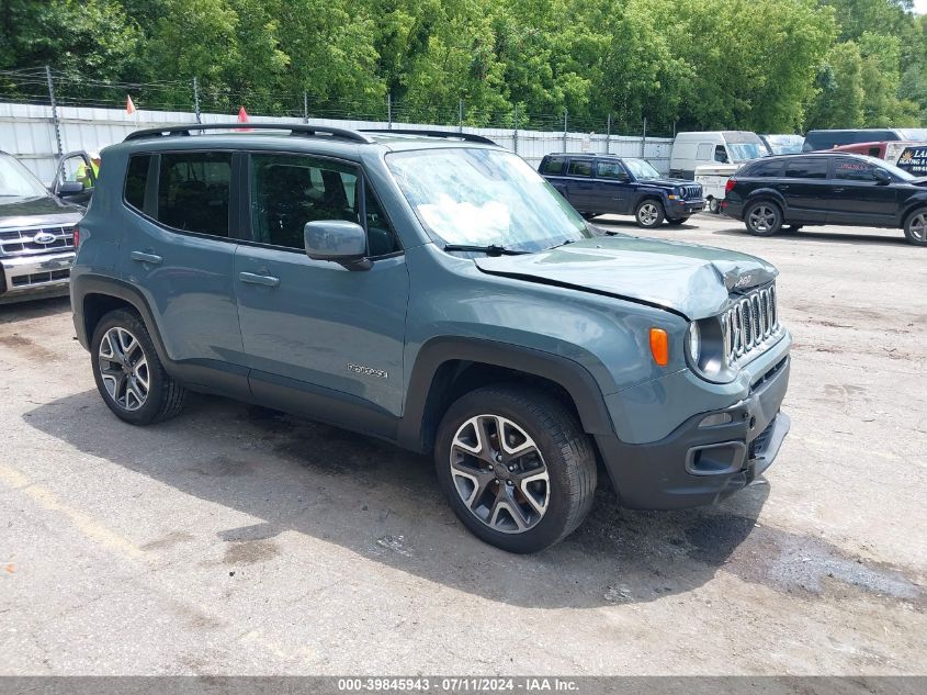 2017 JEEP RENEGADE LATITUDE 4X4