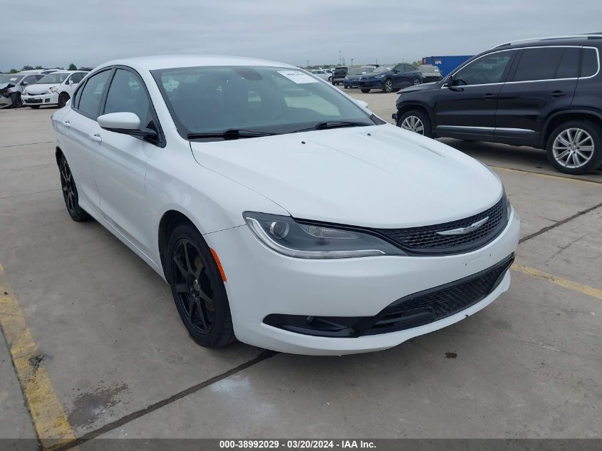 2015 CHRYSLER 200 S