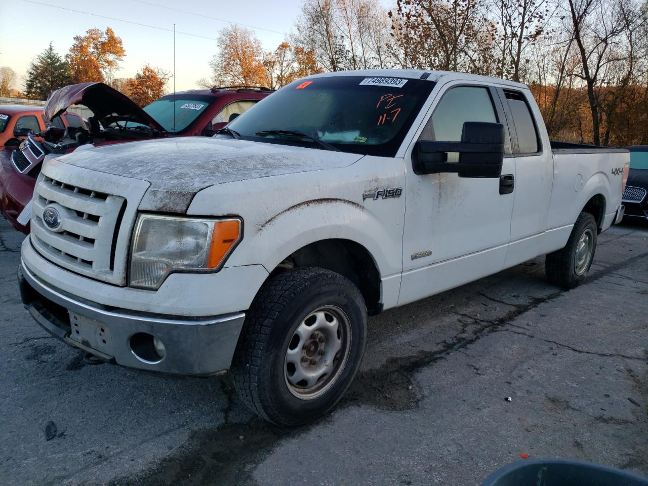 2012 FORD F150 SUPER CAB