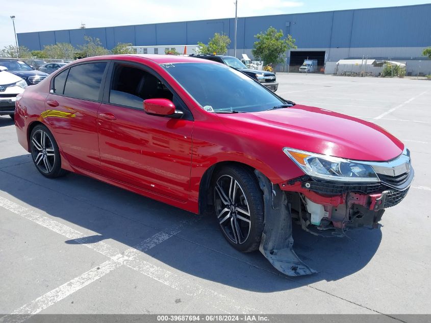 2016 HONDA ACCORD SPORT