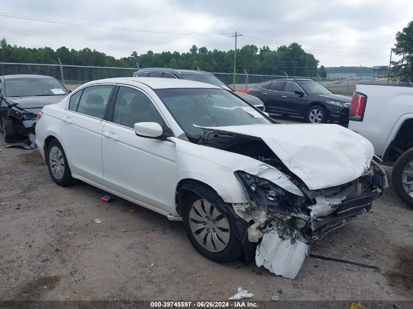 2012 HONDA ACCORD LX