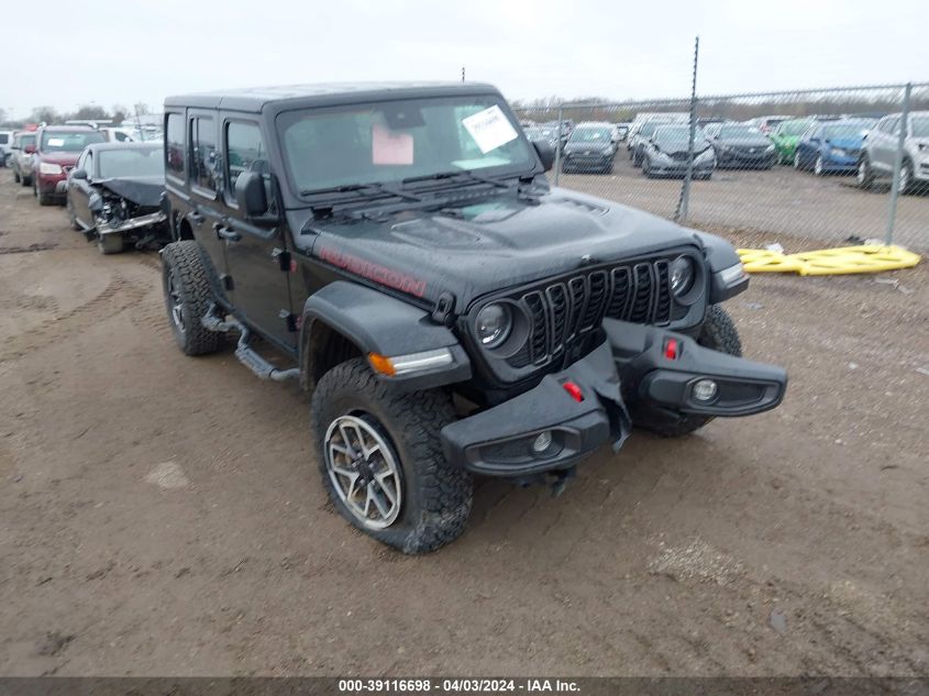 2024 JEEP WRANGLER 4-DOOR RUBICON 4X4