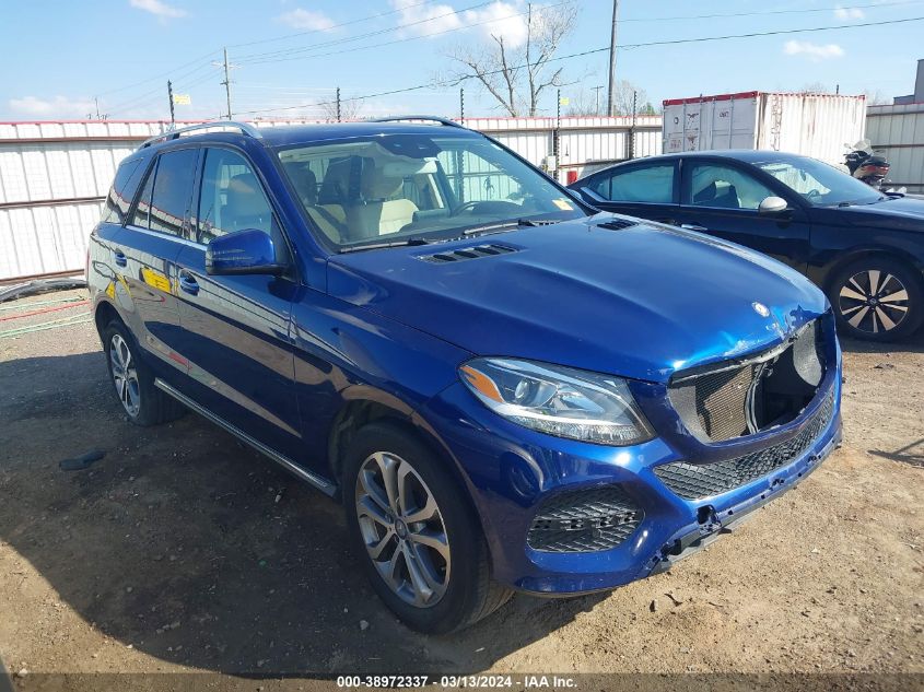 2017 MERCEDES-BENZ GLE 350 4MATIC