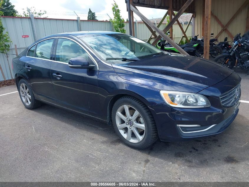 2016 VOLVO S60 T5 DRIVE-E PREMIER