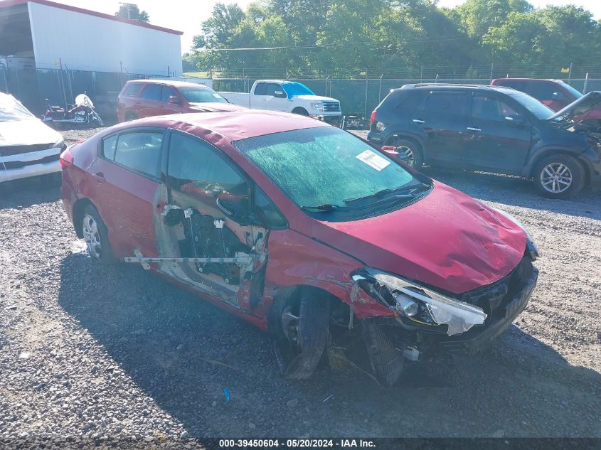 2016 KIA FORTE LX