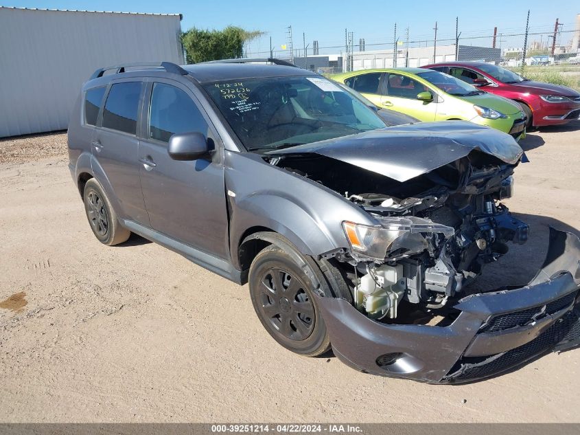 2012 MITSUBISHI OUTLANDER ES