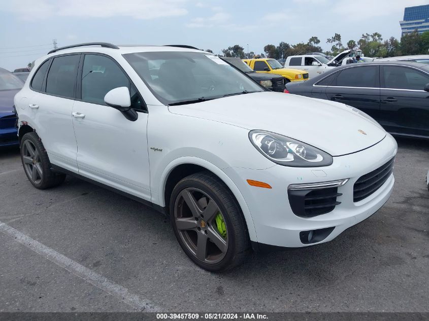 2017 PORSCHE CAYENNE E-HYBRID S PLATINUM EDITION