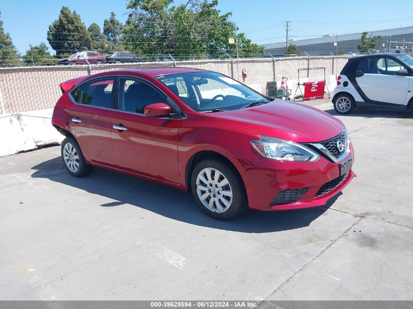 2016 NISSAN SENTRA SV