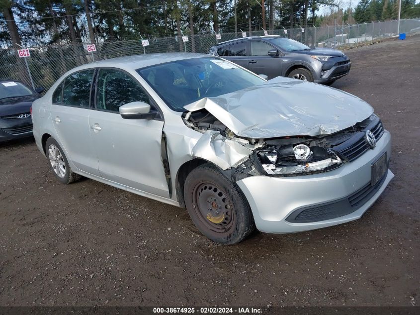 2012 VOLKSWAGEN JETTA 2.5L SE