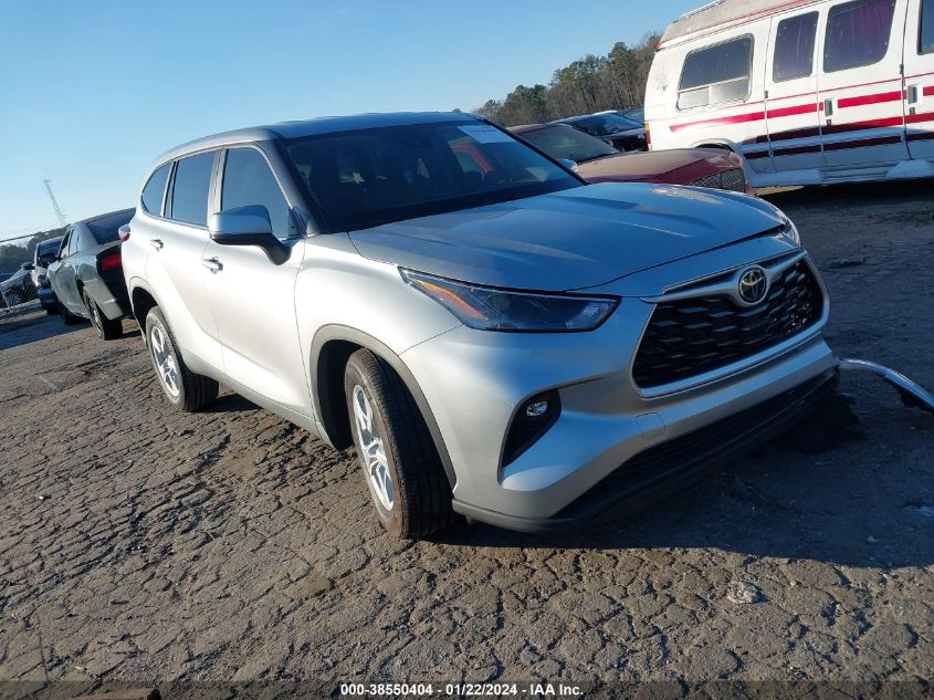 2023 TOYOTA HIGHLANDER LE