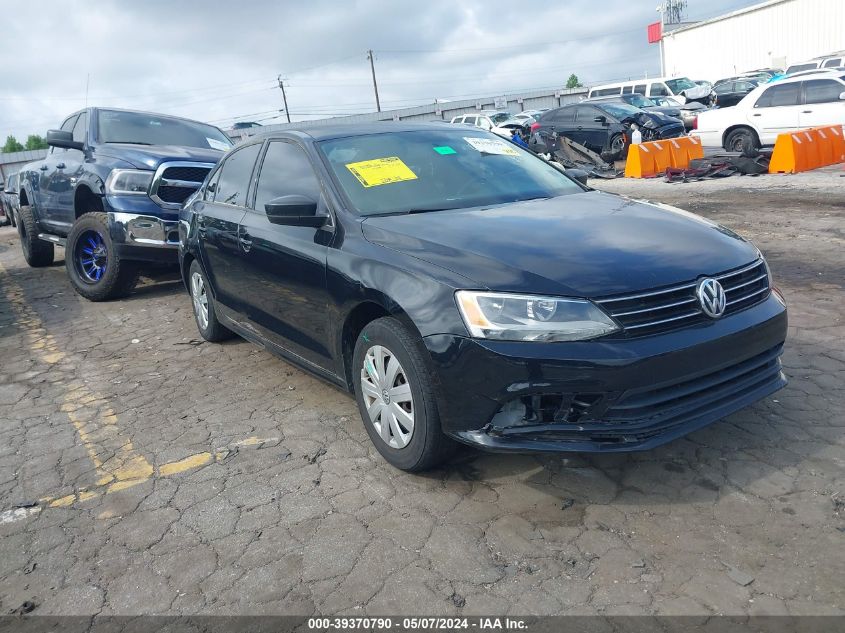 2016 VOLKSWAGEN JETTA 1.4T S