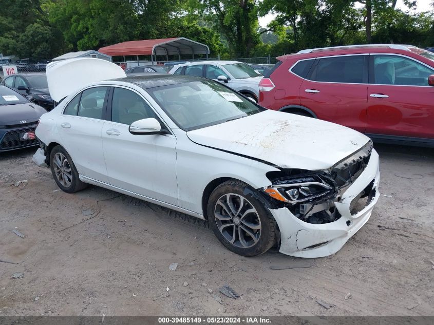 2015 MERCEDES-BENZ C 300 4MATIC