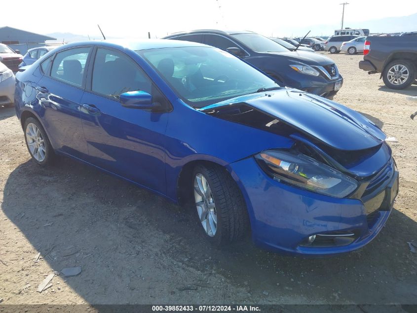 2013 DODGE DART RALLYE